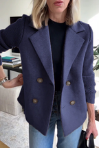 Camela | Blazer mit gestrickten Ärmeln