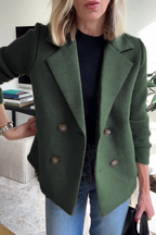 Camela | Blazer mit gestrickten Ärmeln