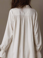Lucia | Spitzen-Detail Hemdkleid