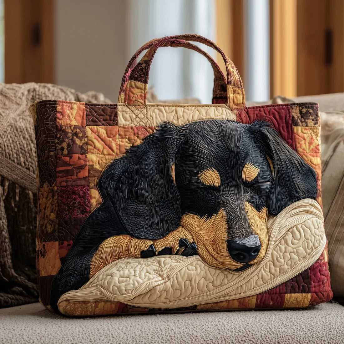 Dackel Stepp-Tasche