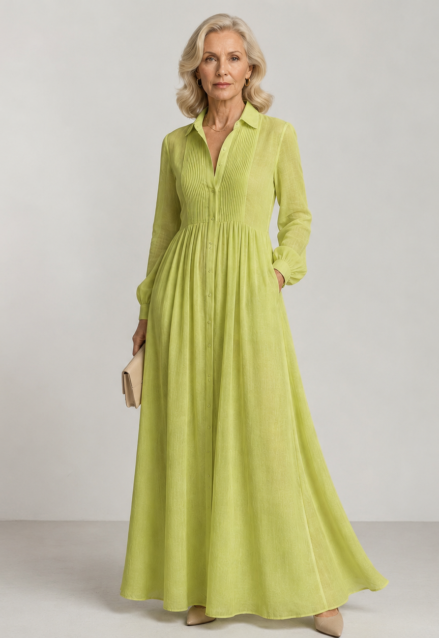 Lioren | Soft Flow Maxikleid