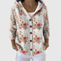 Christina | Strickjacke mit Kapuze