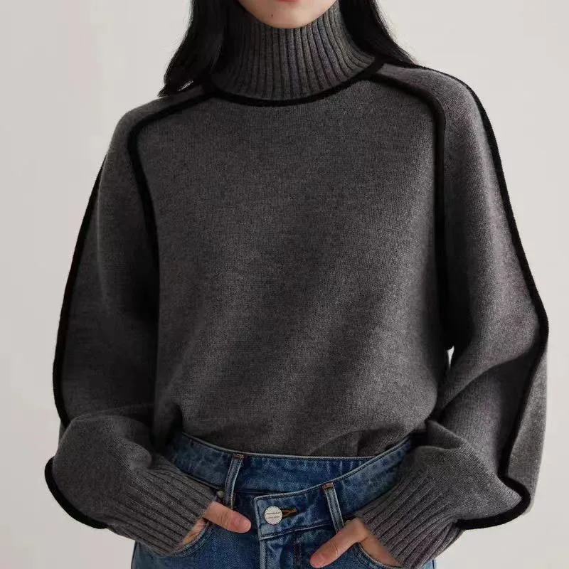 Leandra | Bequemer Rollkragenpullover