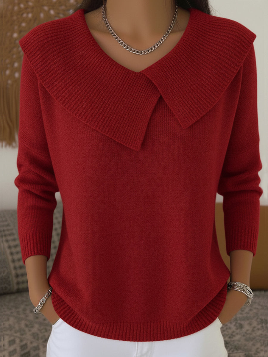 Sunnora™ | Warmer Pullover mit weichem Kragen