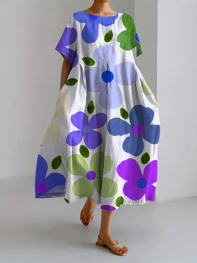 Sommerliches Blumenkleid Eli