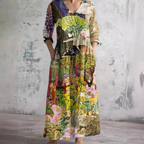 Olga | Sommerliches Blumenkleid