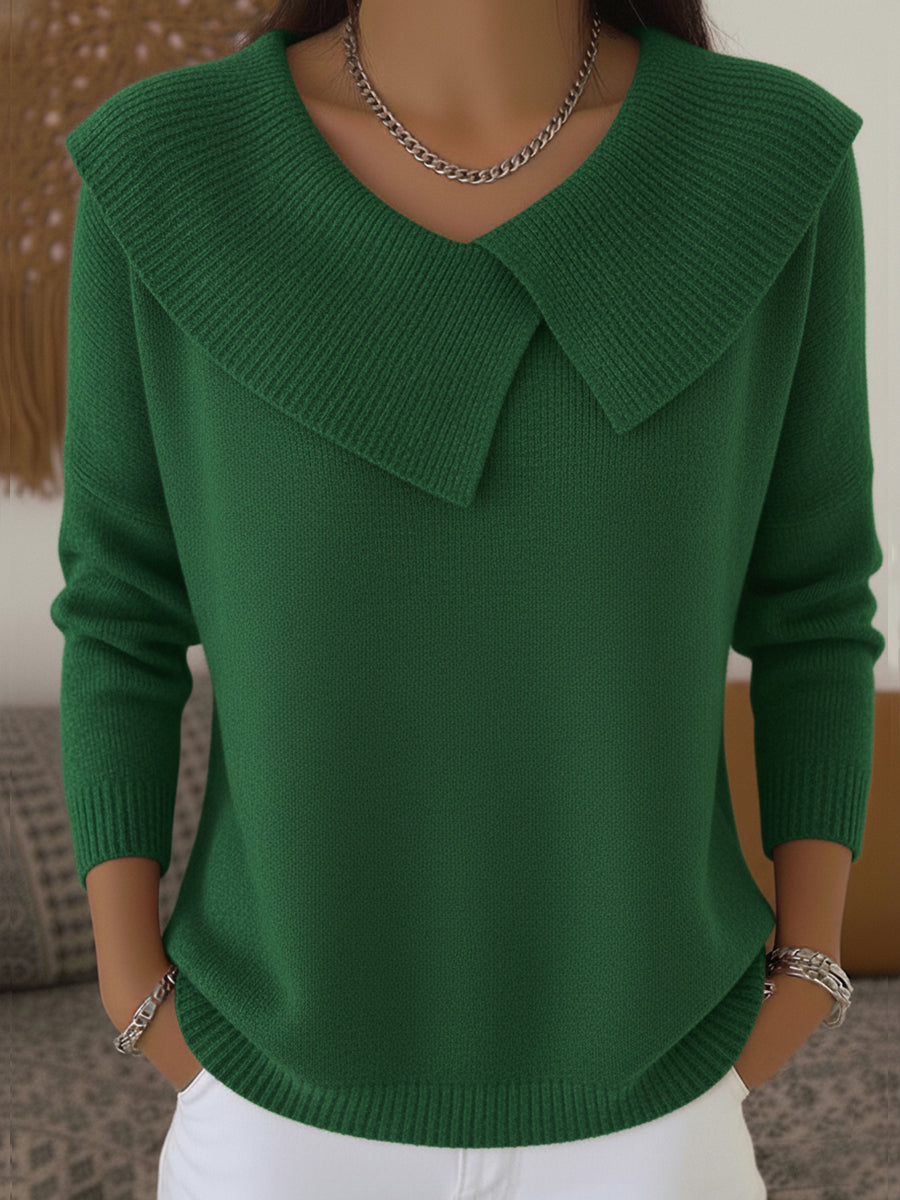 Sunnora™ | Warmer Pullover mit weichem Kragen