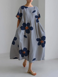 Sommerkleid Raffa mit Blumenmuster