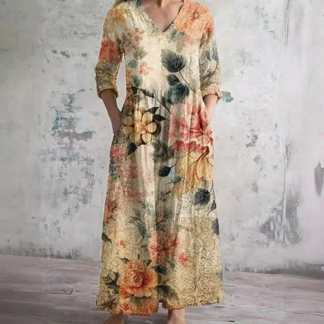 Tatiana | Sommerliches Blumenkleid