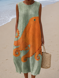 Abito Midi Tess™ Oceanic