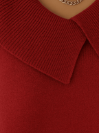 Lucia | Warmer Pullover mit weichem Kragen