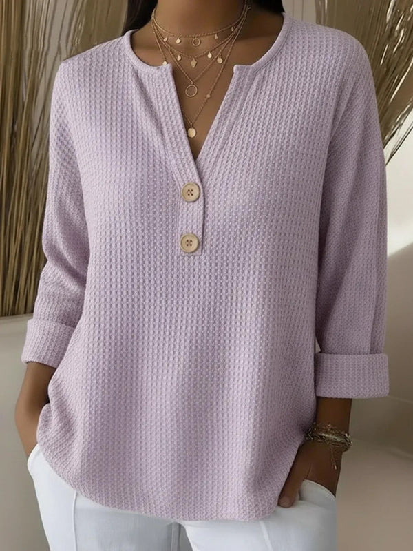 Sophie™ | Henley Knopfoberteil
