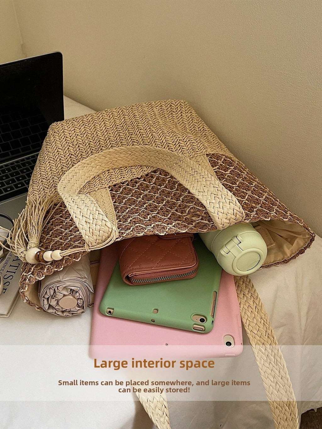 Stacy | Boho Quasten Schultertasche