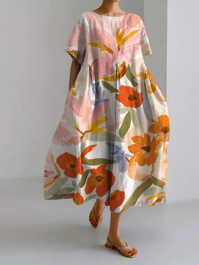 Sommerkleid Valeno mit Blumenmuster