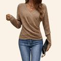 Annette | Eleganter Langarm Strickpullover