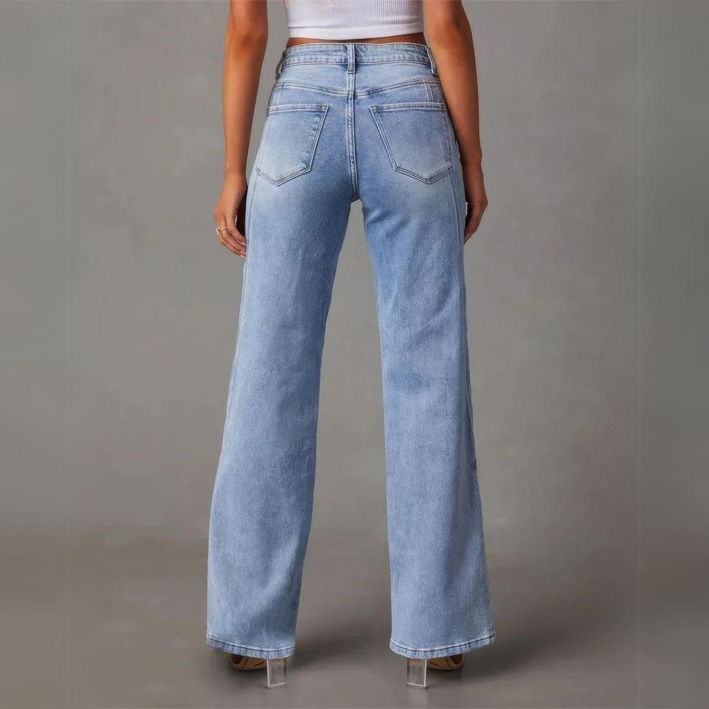 Sienna™ | Weite Jeans mit Hoher Taille