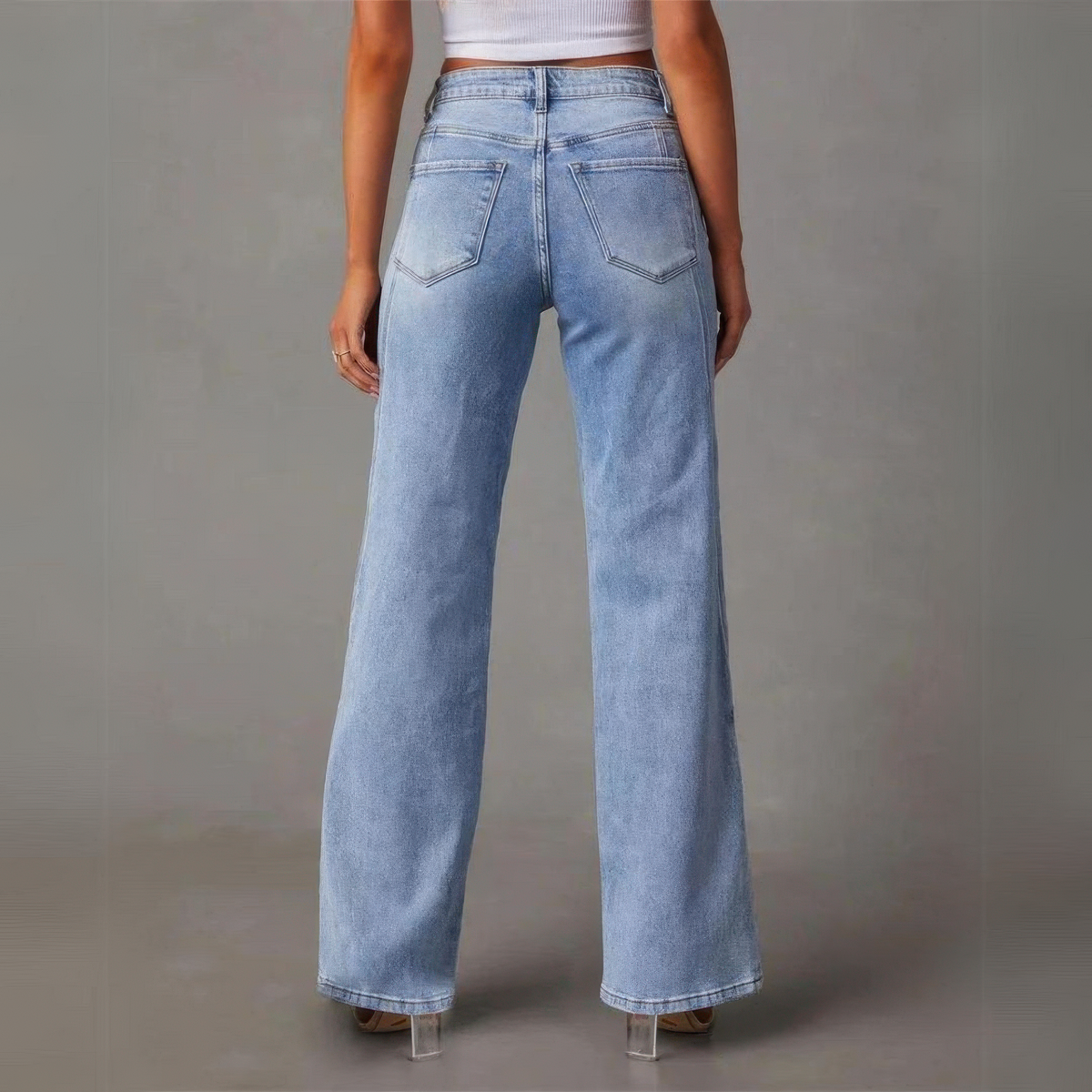 Sienna™ | Weite Jeans mit Hoher Taille