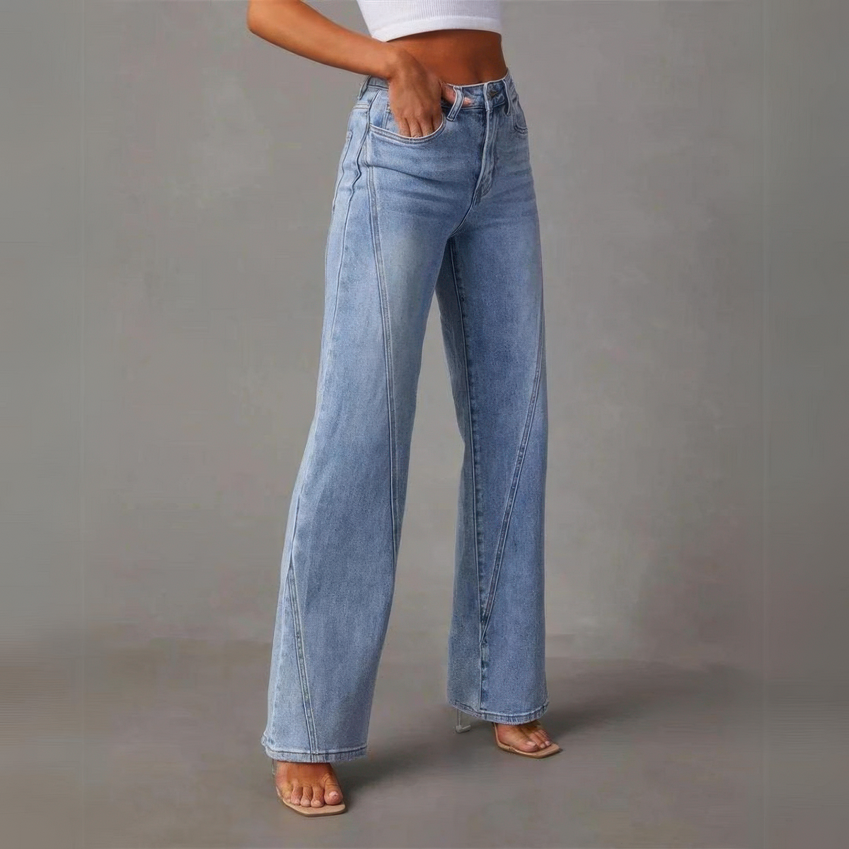 Sienna™ | Weite Jeans mit Hoher Taille