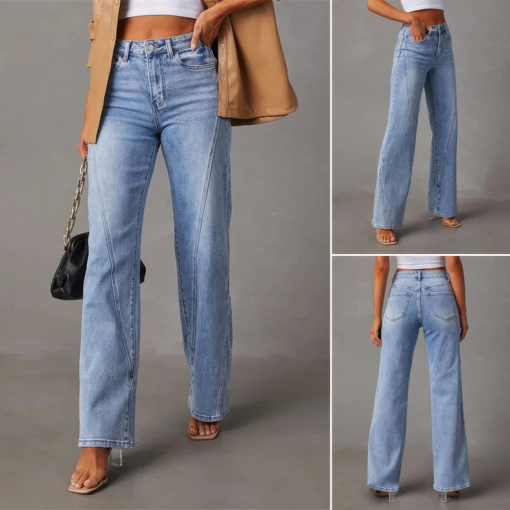 Sienna™ | Weite Jeans mit Hoher Taille