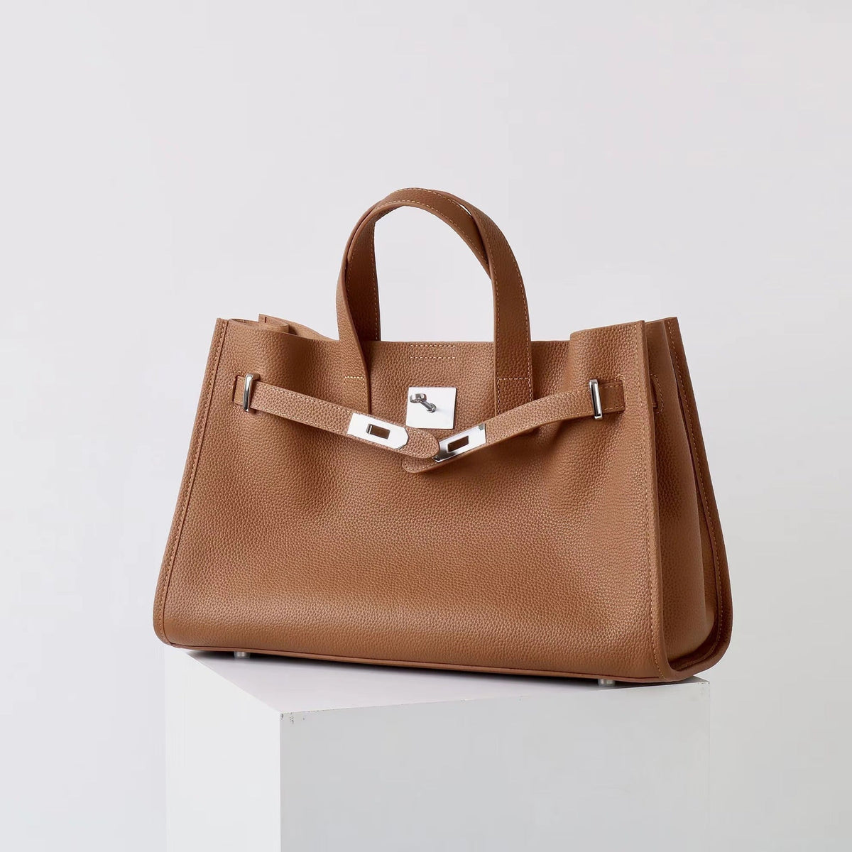 BEVERLEY™ - Große Kapazität Echtleder-Tasche aus Rindsleder für Arbeit & Reisen