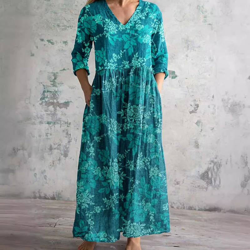 Maria | Sommerliches Blumenkleid