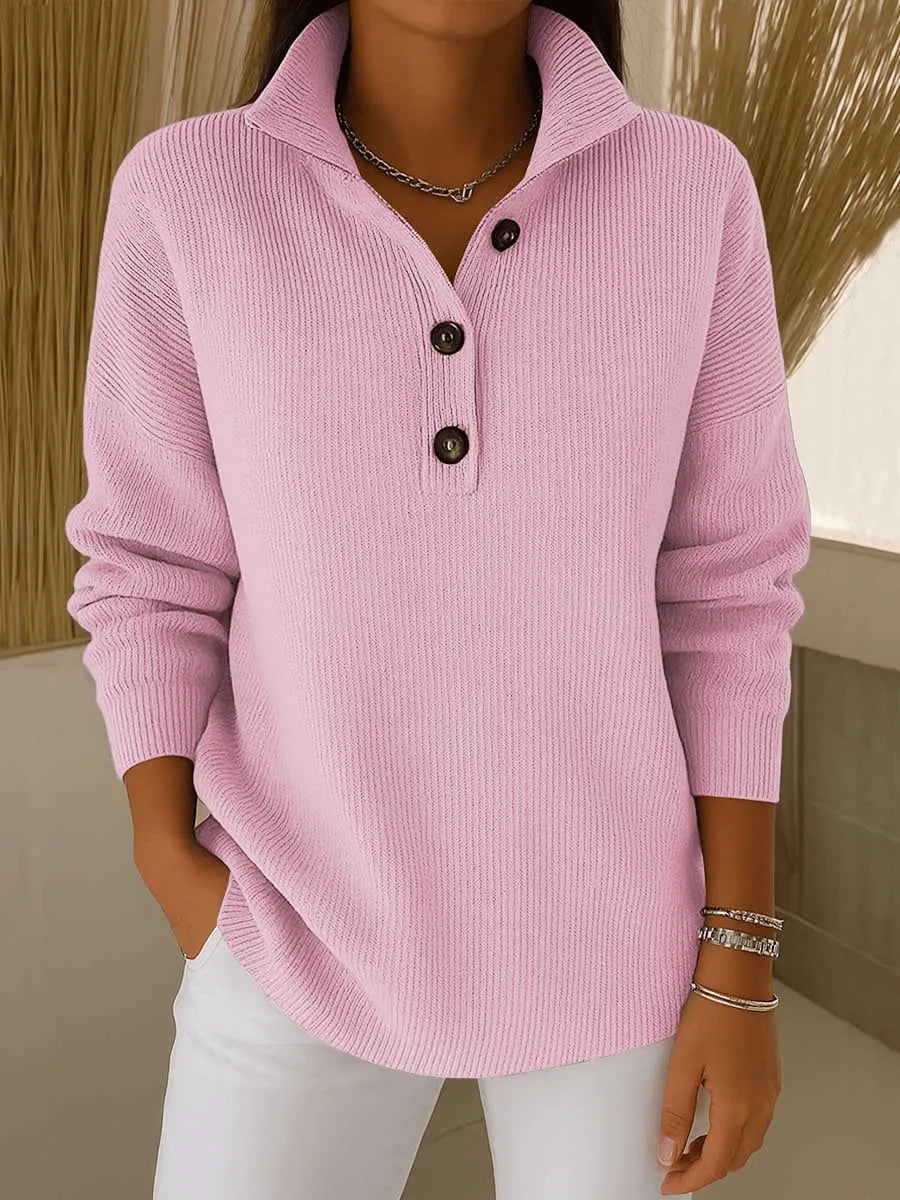 Florence™ | V-Ausschnitt Polo Pullover
