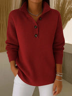 Florence™ | V-Ausschnitt Polo Pullover