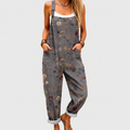 Bequemer bedruckter Jumpsuit