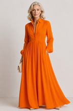 Lioren | Soft Flow Maxikleid