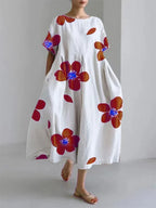 Sommerkleid Novi mit Blumenmuster