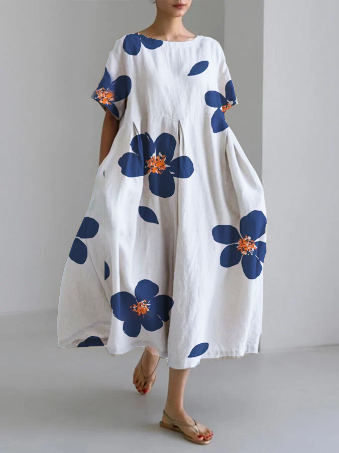 Sommerkleid Novi mit Blumenmuster