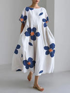 Sommerkleid Novi mit Blumenmuster