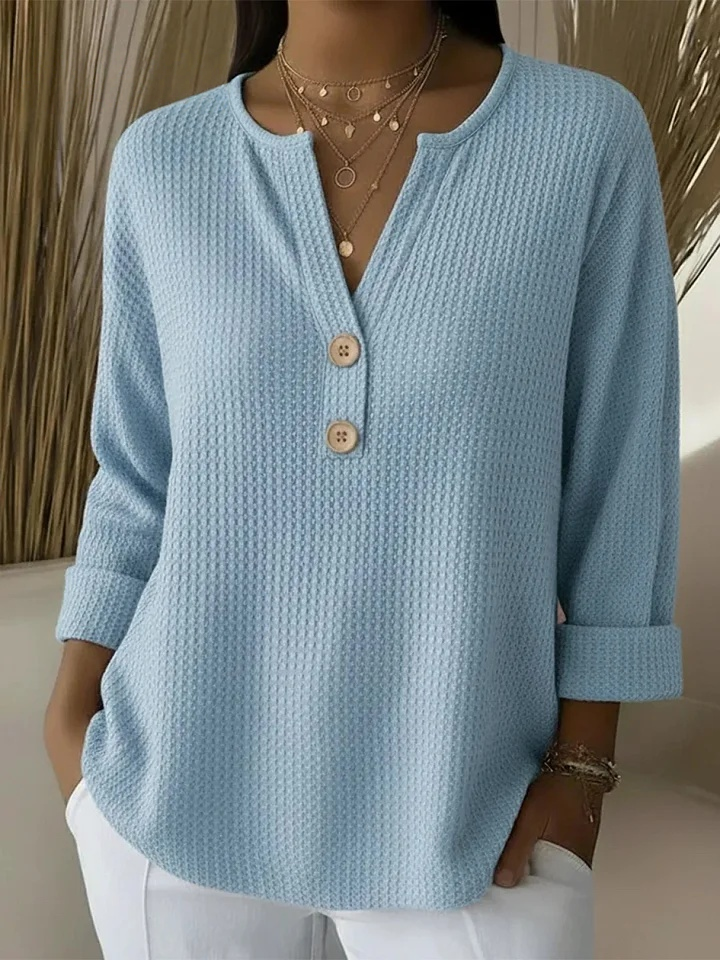 Lucinda™ | Henley Knopfoberteil