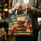 Blumenmuster Stepp-Tasche