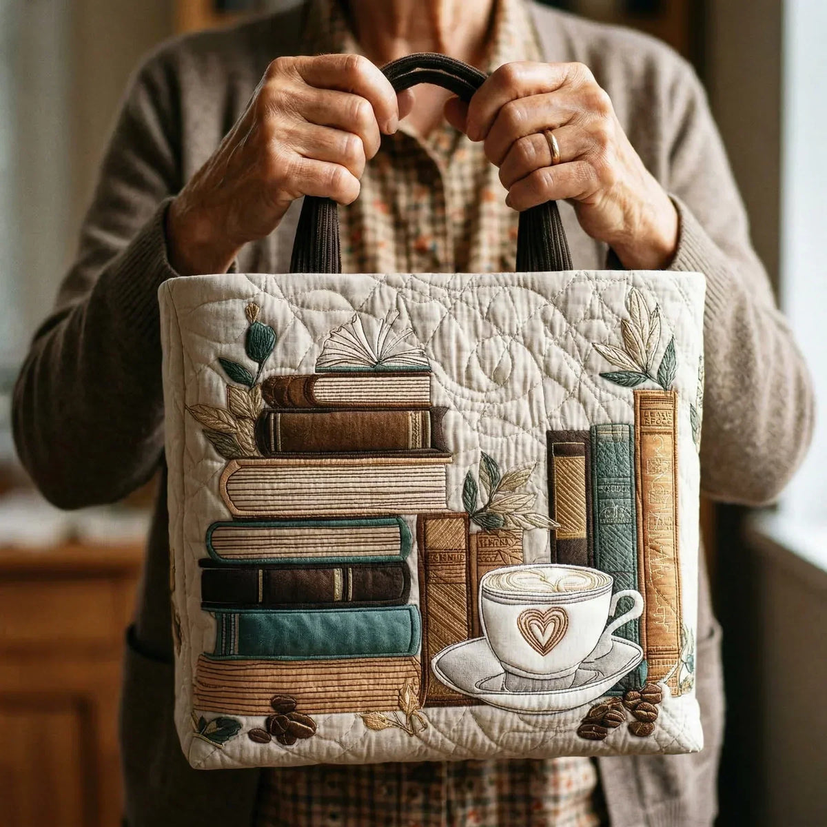 Kapitel Kaffee Stepp-Tasche