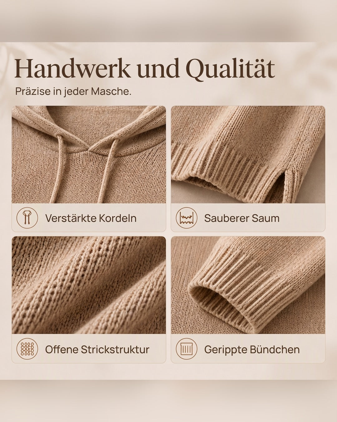 Heidi | Strick-Hoodie mit Kordelzug – Infografik 3