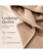 Heidi | Strick-Hoodie mit Kordelzug – Infografik 4