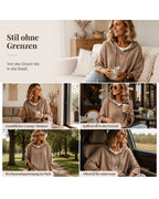 Heidi | Strick-Hoodie mit Kordelzug – Infografik 5