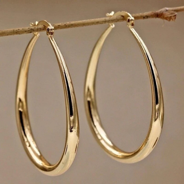 Exklusive Vintage Gold Ohrringe