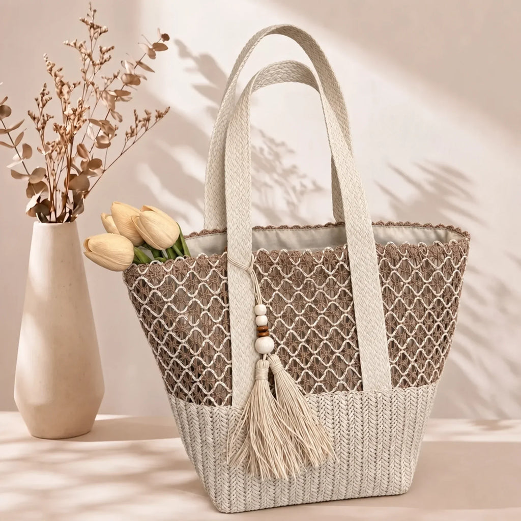 Stacy | Boho Quasten Schultertasche