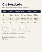 Kathi | Kuscheldecke zum Anziehen mit Taschen – Infografik 2