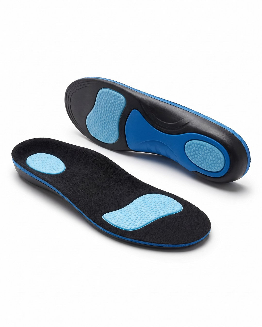 Orthopädische Einlagen, Blau