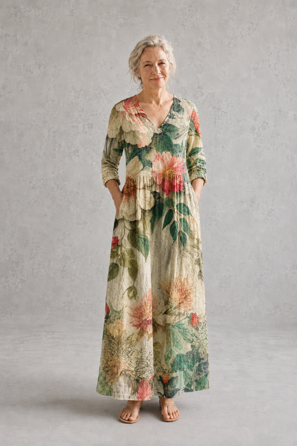 Tamara | Sommerliches Blumenkleid